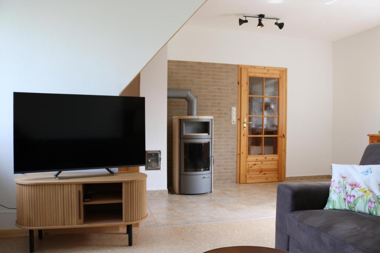 فيلا Kleines Haus Am Feld Rehna المظهر الخارجي الصورة